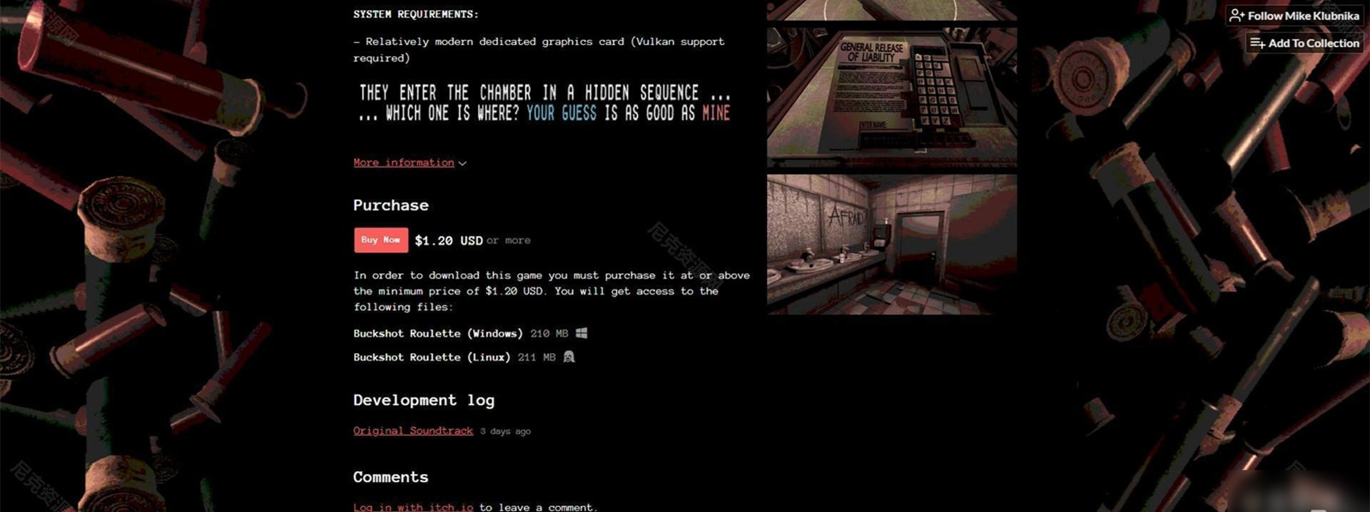 buckshot roulette手游