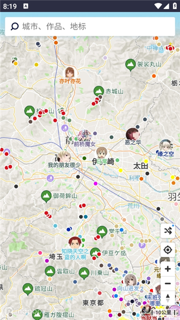 anitabi map动画巡礼