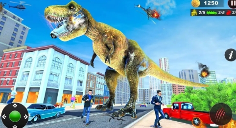 恐龙时代城市破坏