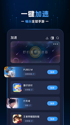 野豹游戏加速器