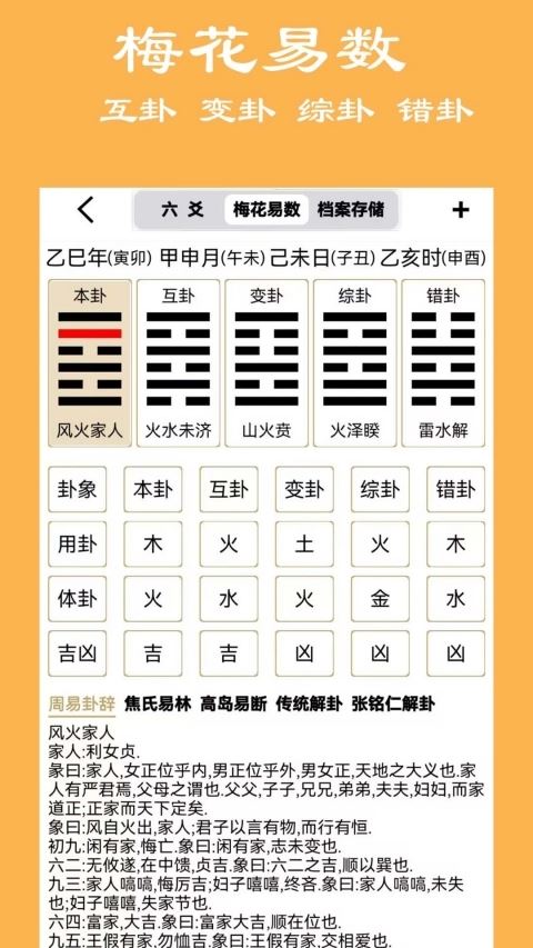 大师六爻排盘