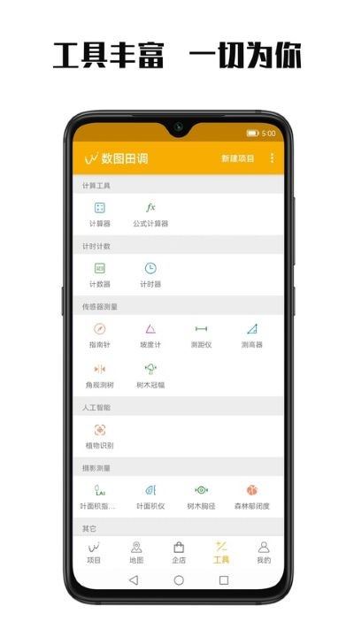 数图田调