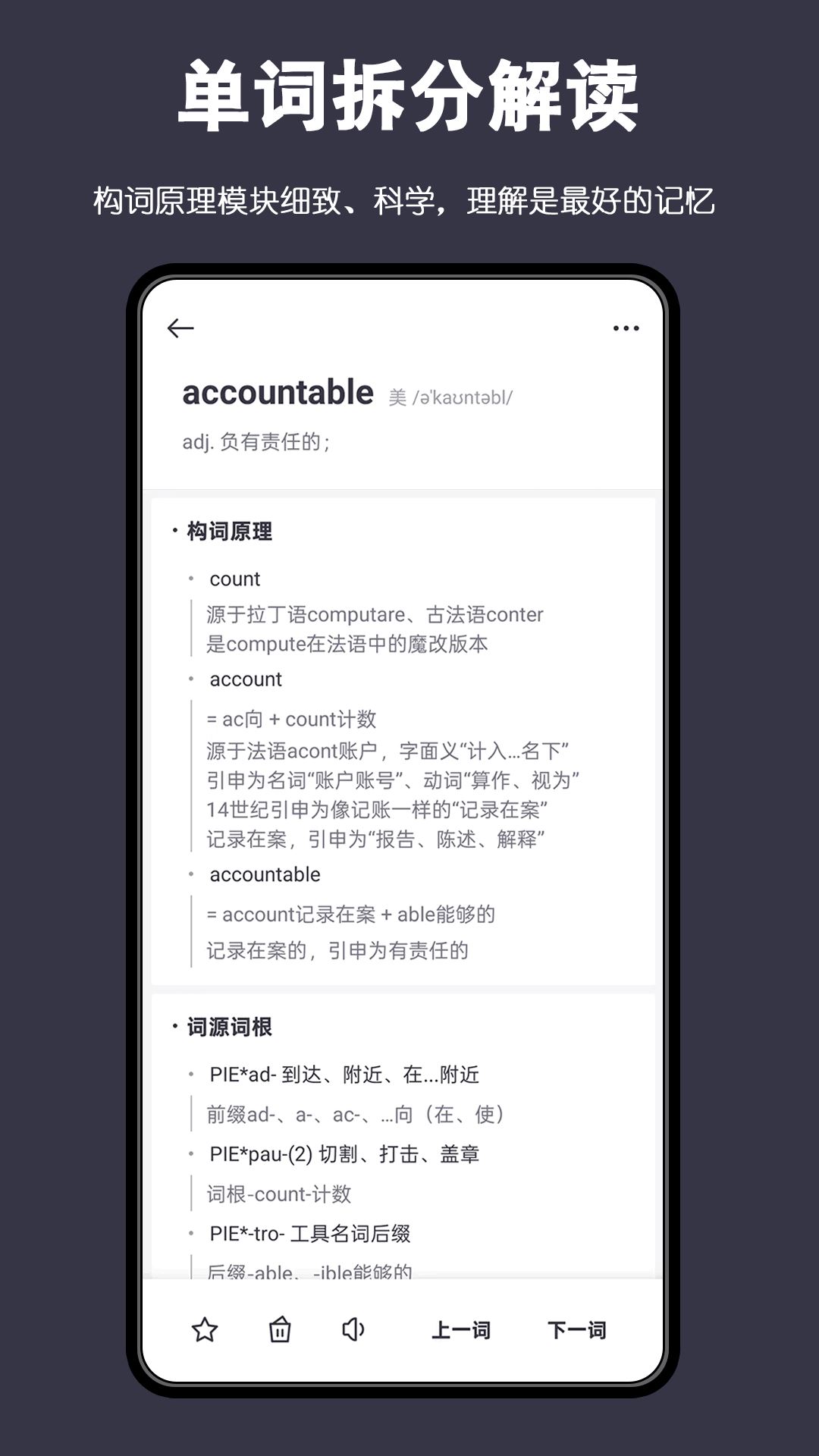 词根单词