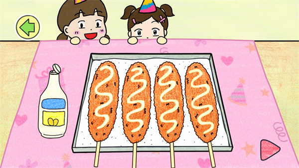 夏莉的热狗制作