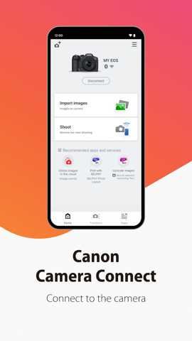 canon camera connect