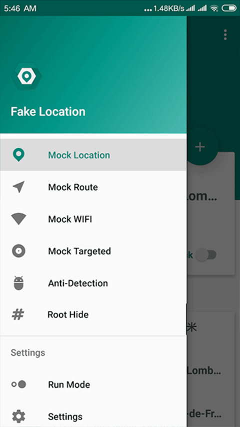 Fakelocation模拟定位