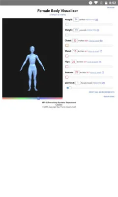 Body Visualizer中文版