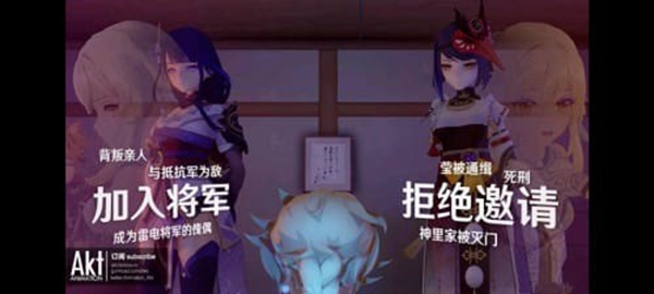 雷电将军的俘虏生活汉化版