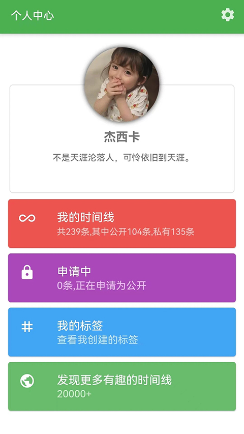 我的时间线