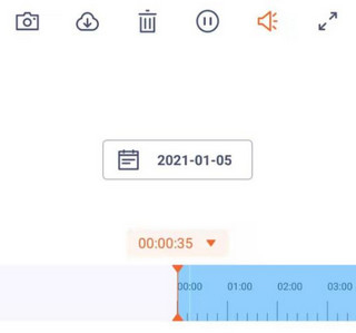 腾达安防app怎么看回放4