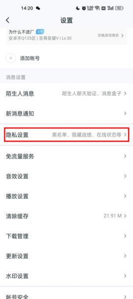 如何隐藏战绩配图3