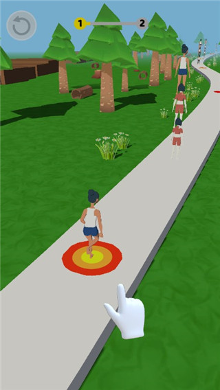 跑人梯游戏截图2